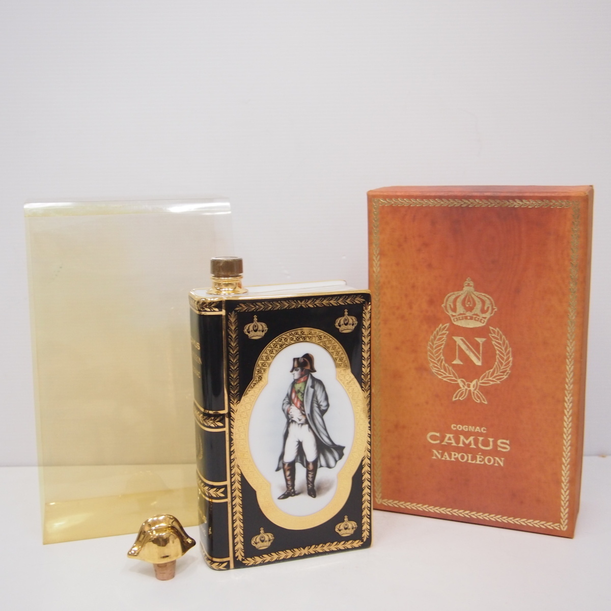 L15187HKD2R☆CAMUS NAPOLEON カミュ ナポレオン ブック リモージュ 黒