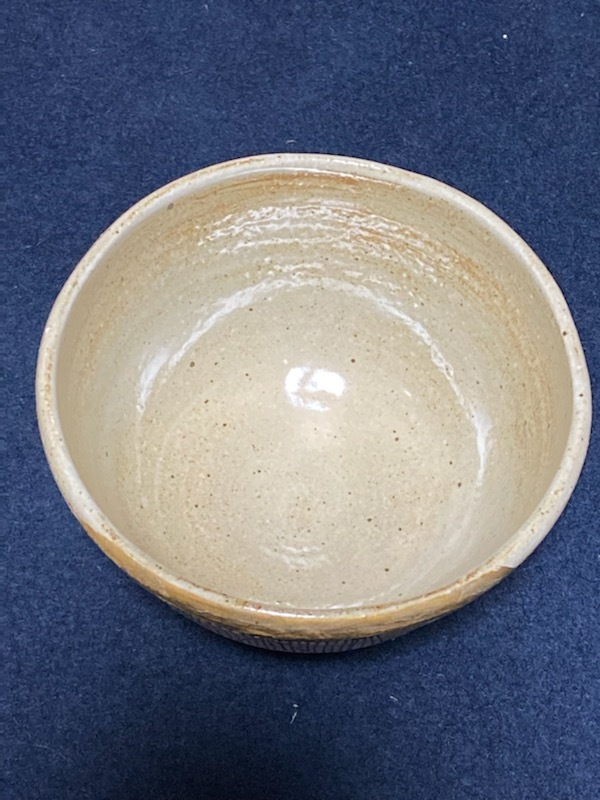 九谷焼 北村隆 北前船茶碗 共箱 共布 日本現代工芸美術作家協会会員 師