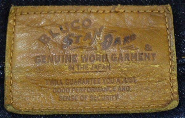 BLUCO ブルコ インディゴ ブルー デニム パンツ 岡山デニム ジーンズ Lサイズ BLUCO ブルコ WORK 12oz (ブルコ) ジーンズ