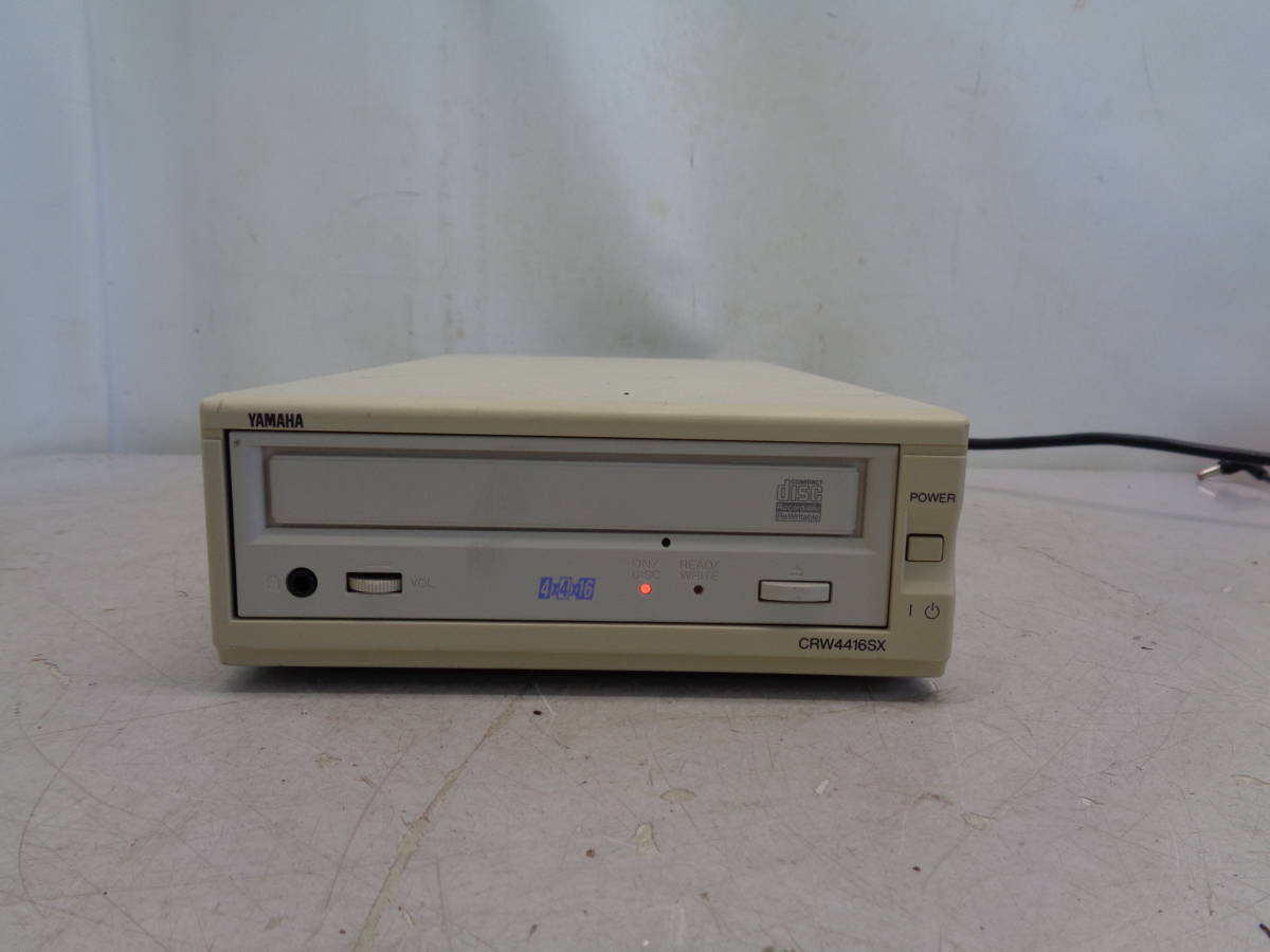 外装破損 PLEXTOR プレクスター SCSI 外付け CD-RWドライブ PX-W124TSe