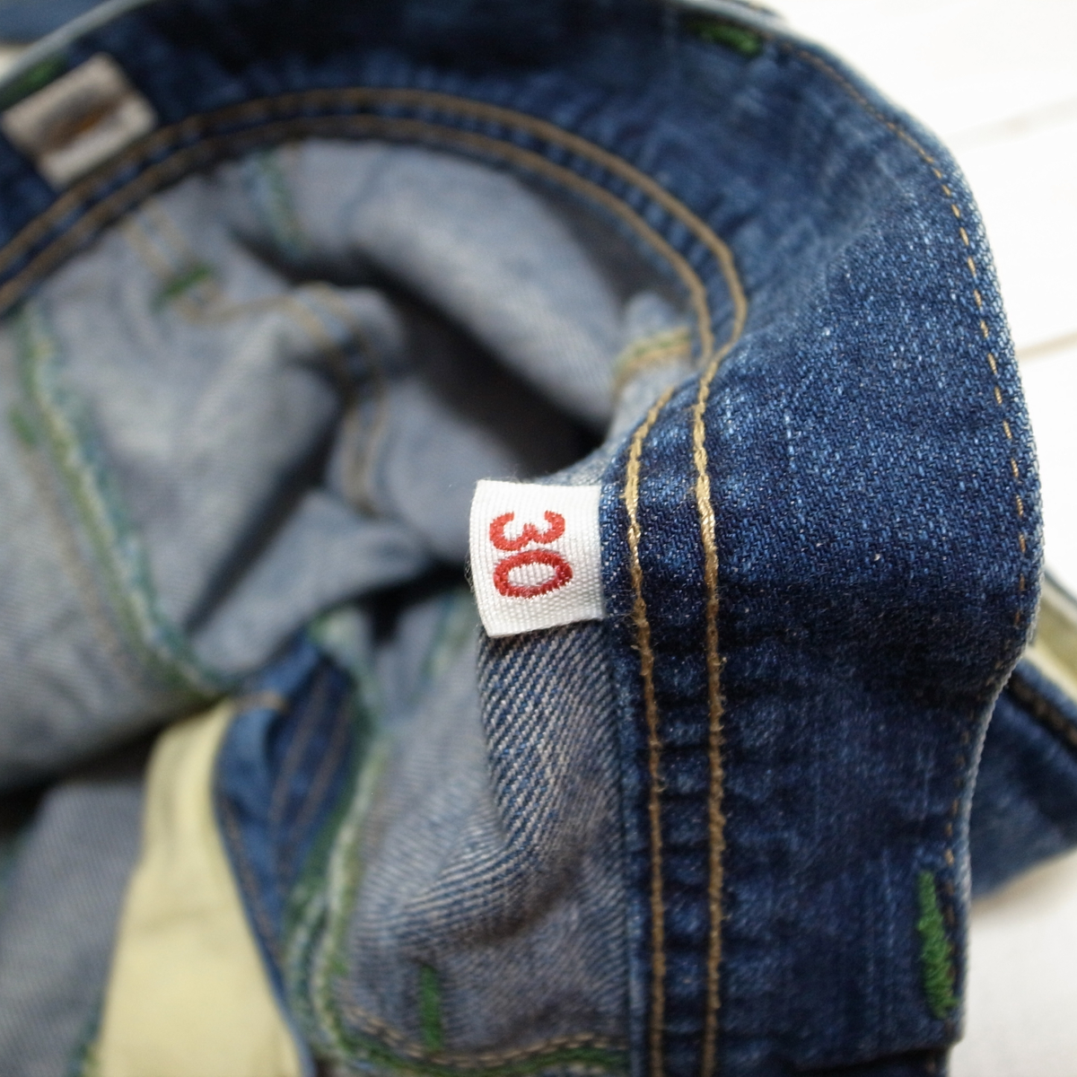 GOHEMP ゴーヘンプ デニム ベンダーパンツ 30 ジーンズ クロップド