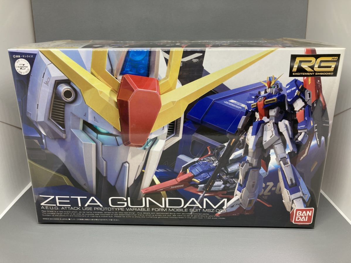  RG 1/144 ゼータガンダム 未組立 ガンプラ Zガンダム(ガンダム)｜売買されたオークション情報、yahooの商品情報をアーカイブ公開 - オークファン その他