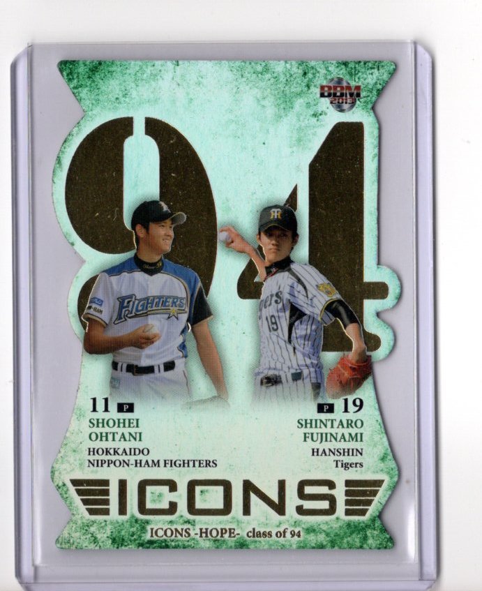 0 BBM 大谷翔平 藤浪晋太郎 Go Higher カード 1 2 ICONS - Yahoo 