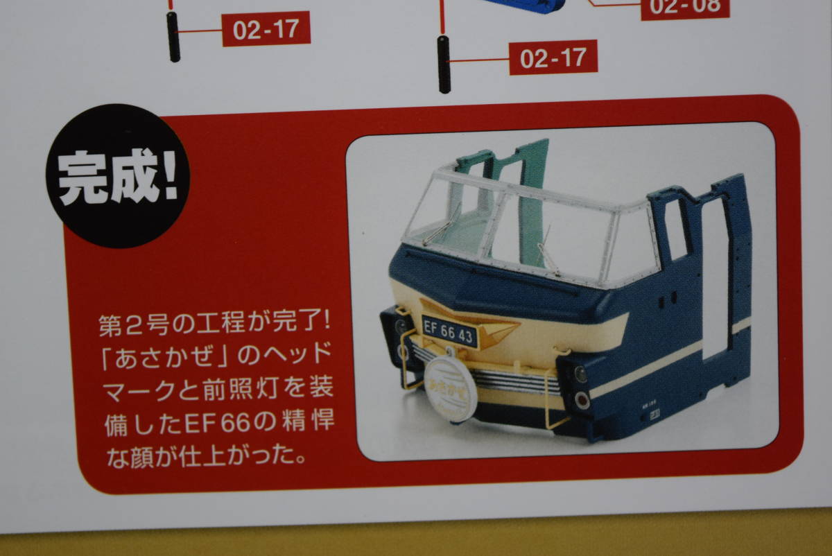 未開封】1/32ディアゴスティーニ「ブルートレイン3車両をつくる」vol.1