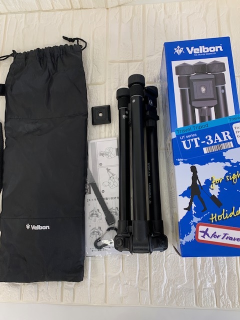 Velbon トラベル三脚 ULTREK UT-3AR 5段 ウルトラロック 全高135.5cm