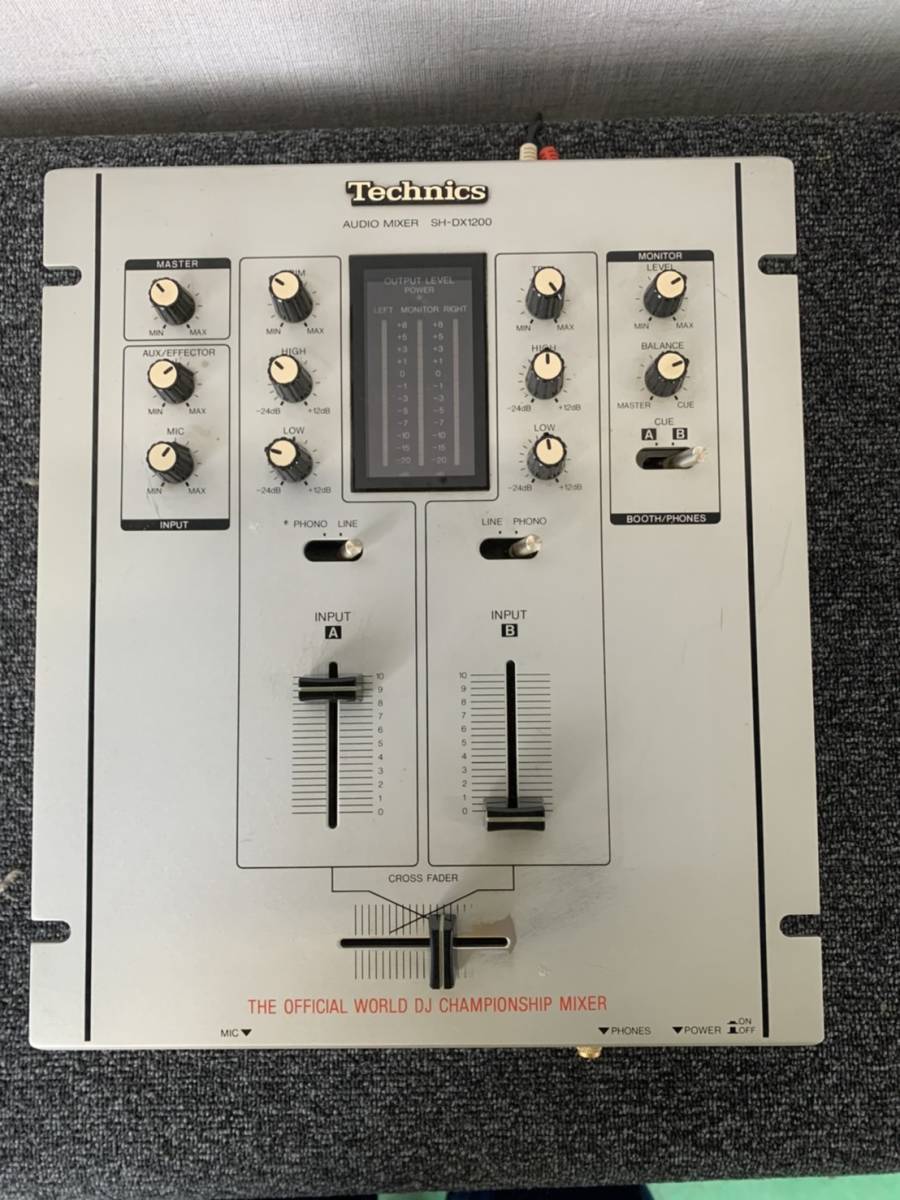 Technics/テクニクス/AUDIO MIXER/ターンテーブルリズム/1996年製/SH