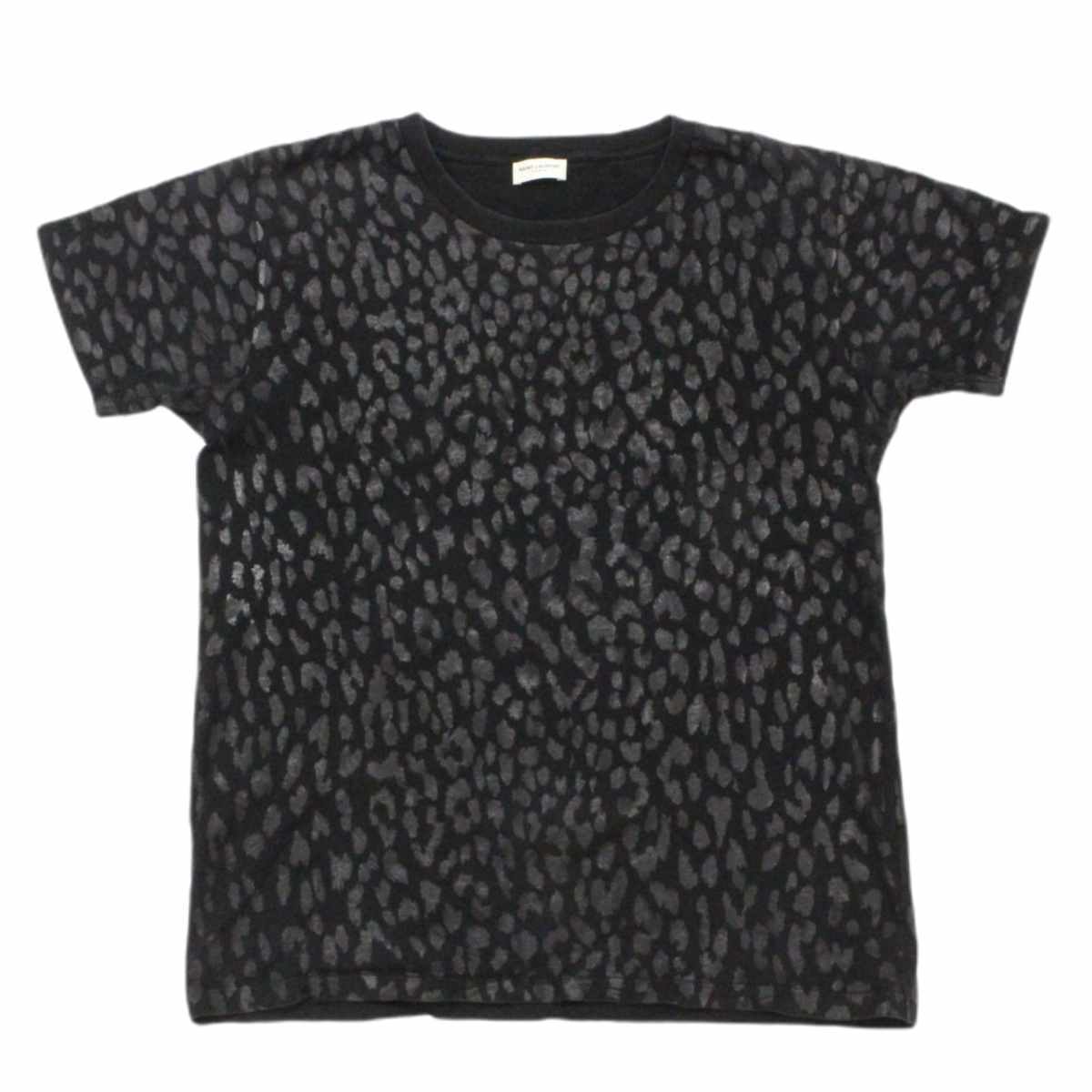 爆買い，本物保証 SAINT LAURENT サンローラン ベイビーキャット クルーネック Tシャツ ブラック M(半袖Tシャツ)｜売買されたオークション情報、yahooの商品情報をアーカイブ公開 - オークファン 男性用