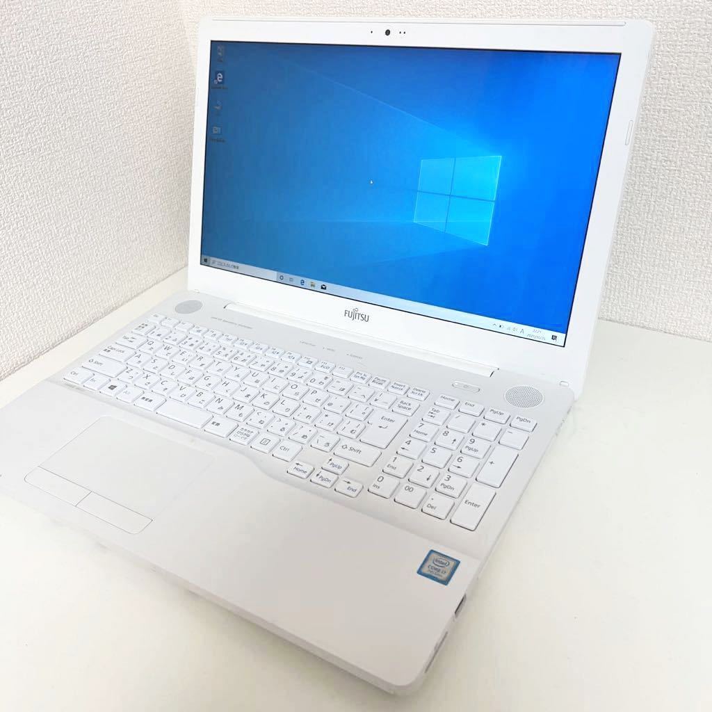 2018年モデル SSD 2TB 第七世代 FUJITSU AH51/C3 Core i7 7700HQ 2.8GHz 16GBメモリ SSD2000GB Blu-ray webカメラ内蔵(15インチ～)｜売買されたオークション情報、yahooの商品情報をアーカイブ公開 - オークファン 富士通