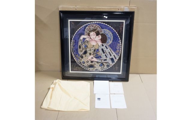 美品 マーティロ マヌキアン キス シルクスクリーン Martiros