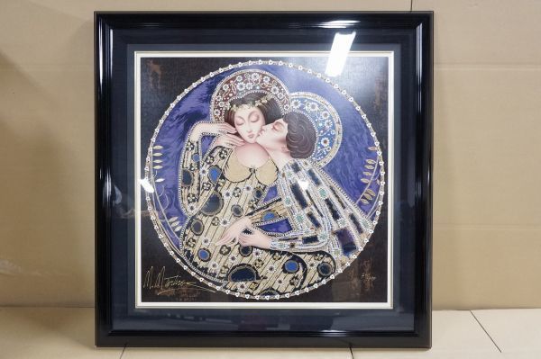 美品 マーティロ マヌキアン キス シルクスクリーン Martiros