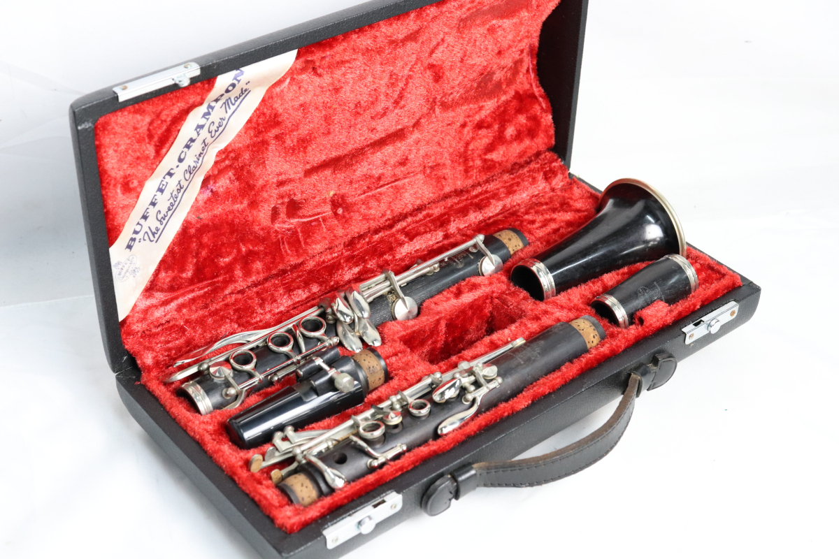 【ト滝】クラリネット ビュッフェクランポン BUFFET CRAMPON 5RV ケース リード付８枚付き R-13 定価234000円 DS425DED19