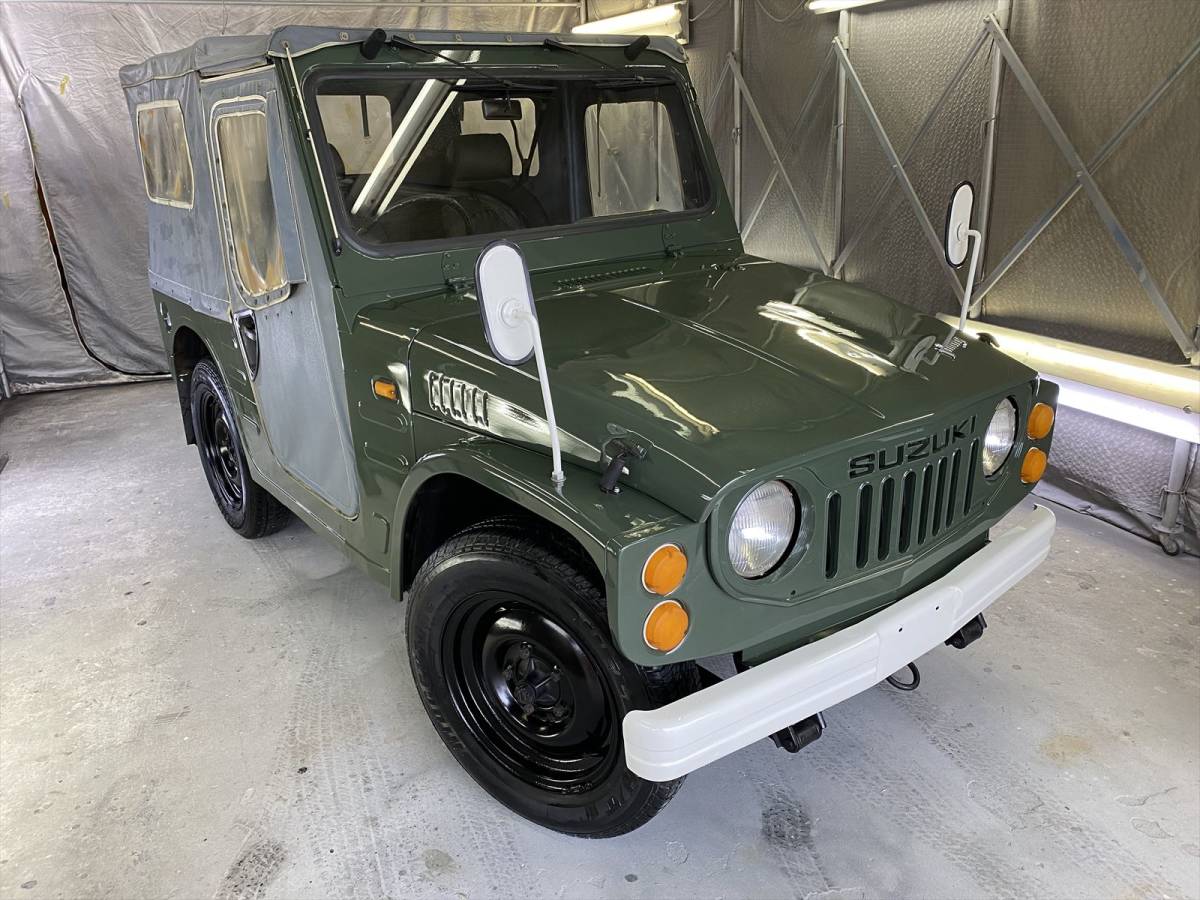 □ワンオーナー 実走行22700㎞ LJ20 ホロ車 ジムニー 360㏄ 2サイクル 
