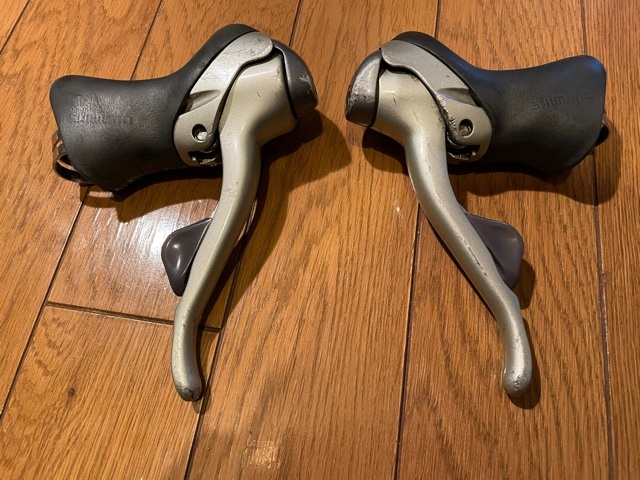 SHIMANO シマノ DURA-ACE デュラエース ST-7700 2×9速 左右セット