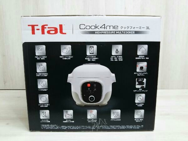 T-fal CY8701JP クックフォーミー 3L Cook 4me CY8701JP 調理器 ホワイト ハイプレッシャークッカー 未使用品