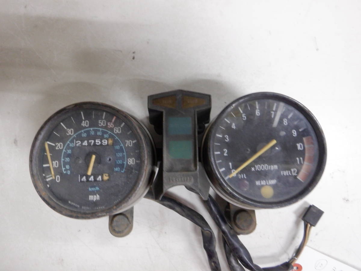 Z400FX Z550FX スピードメーター メーター 純正 KZ550 タコメーター