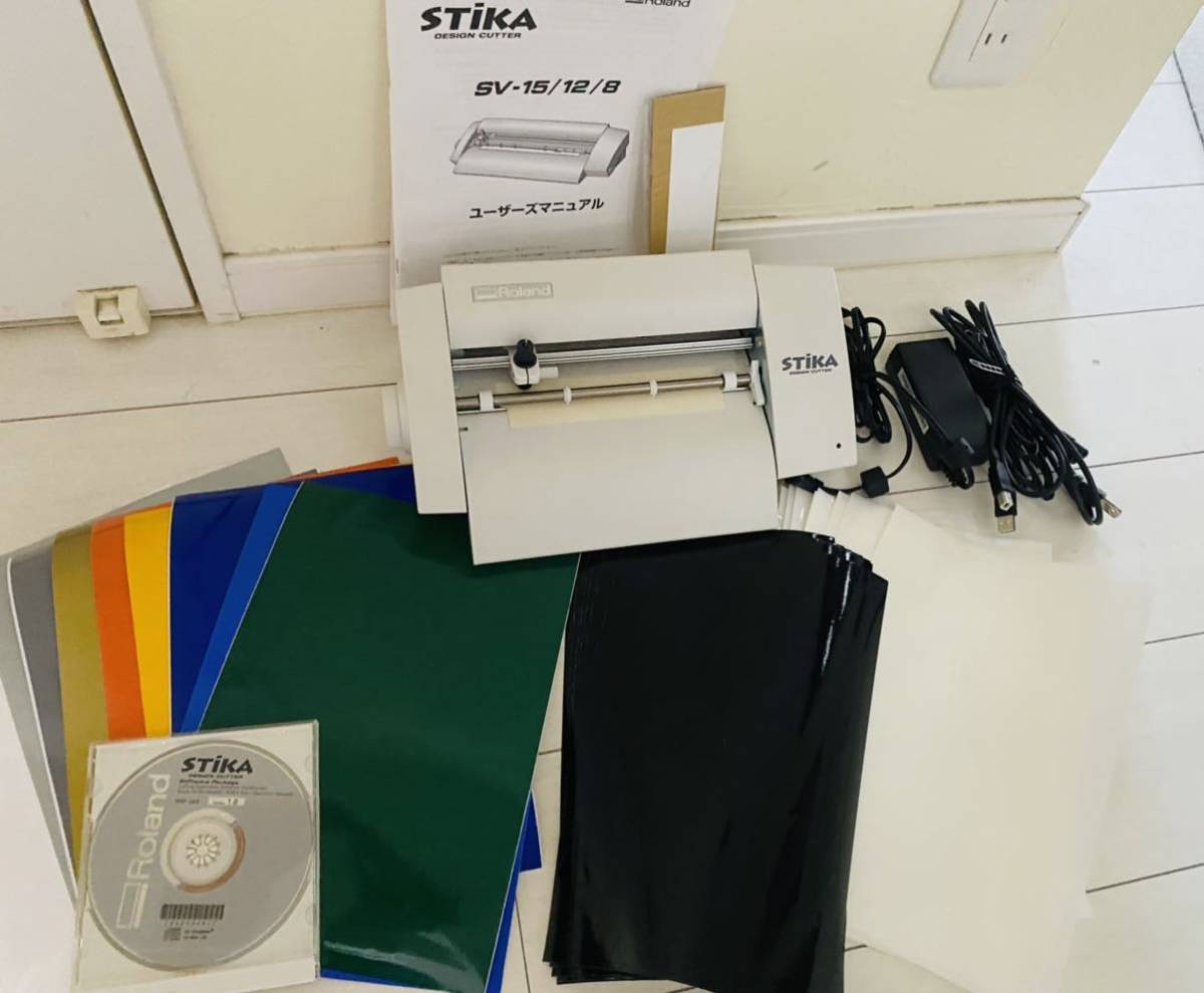 SV-8 デザインカッター ステカ Roland STIKA カッティングマシン