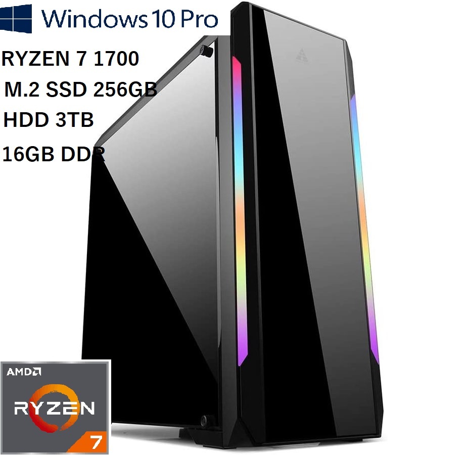Ryzen 7 1700 自作PC 自作PC RYZEN7 1700・8GB・128GB・GTX960・Win11