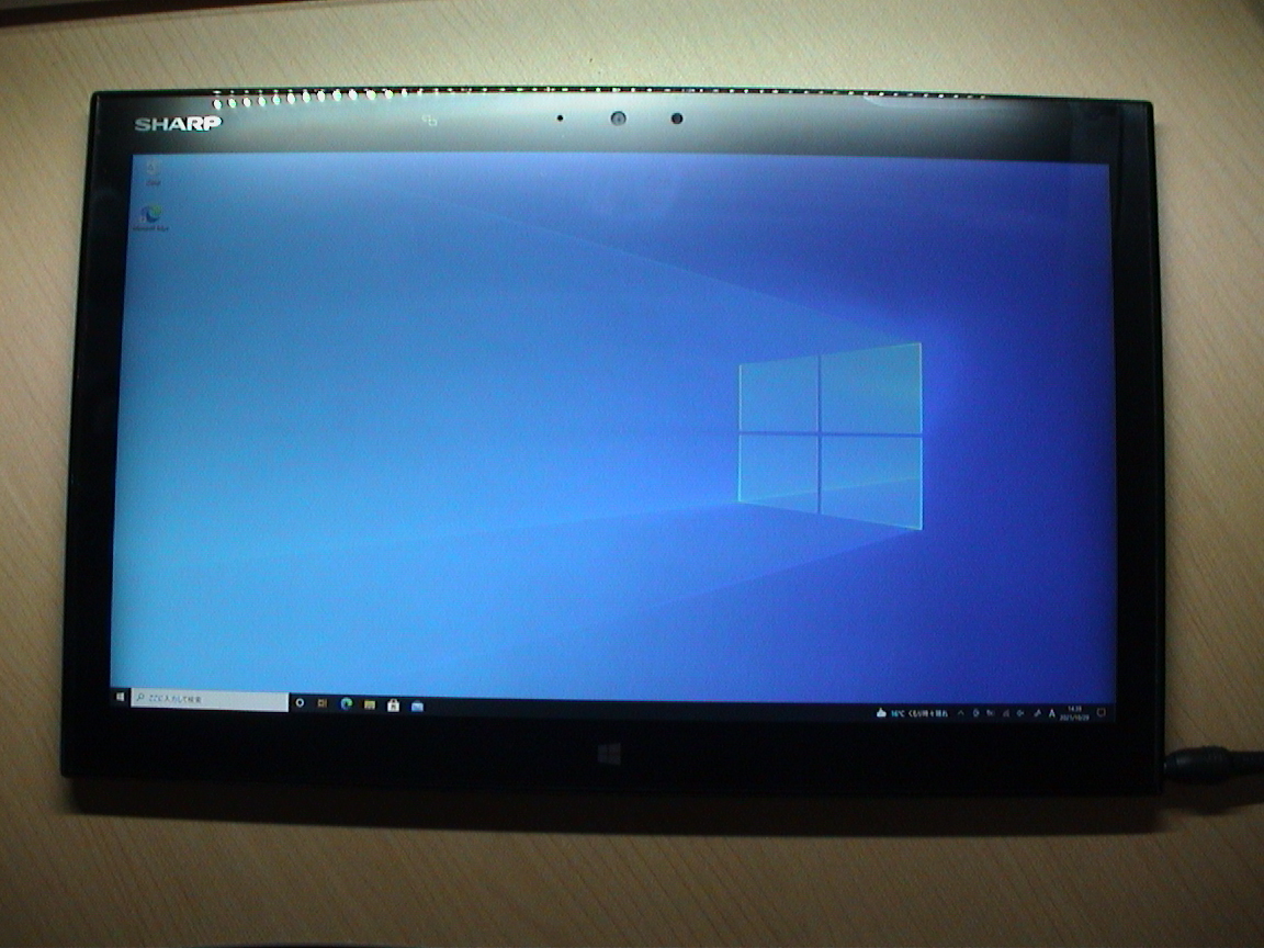 SHARP 15.6型ワイドWindowsタブレット RW-16G1 15.6型Windows