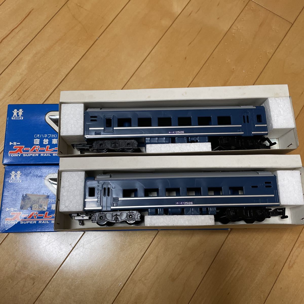 トミー スーパーレール（オハネフ25）寝台車 2個セット 希少 レア 昭和