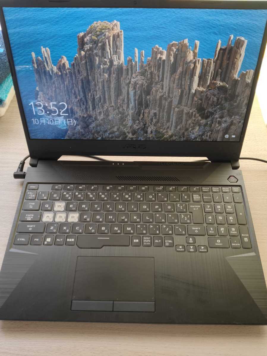 ASUS ゲーミングノートパソコン TUF Gaming A15 FA506IU(Ryzen 7 4800H/GTX1660Ti/16GB・SSD 512GB/15.6インチ/FHD1920×1080　美品_3