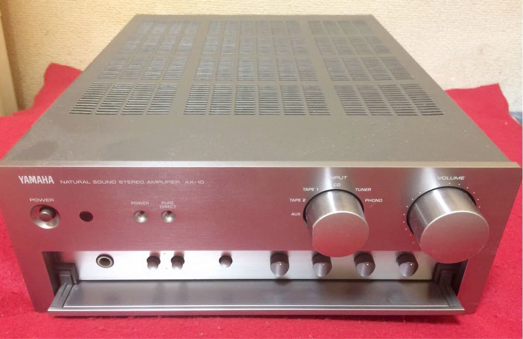 YAMAHA AX-10 プリメインアンプ AVアンプ 概要 AMPLIFIER YAMAHA