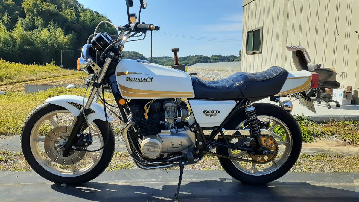カワサキ Z400FX E1 初期型 国内物 パールホワイト(251cc-400cc)｜売買