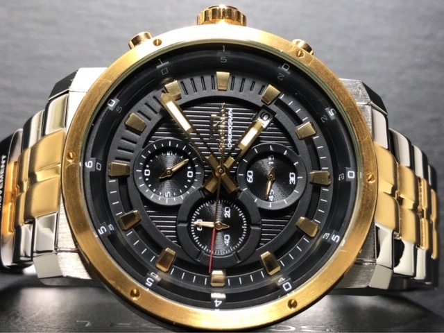 新品 TECHNOS テクノス 正規品 オールステンレス 多機能腕時計 