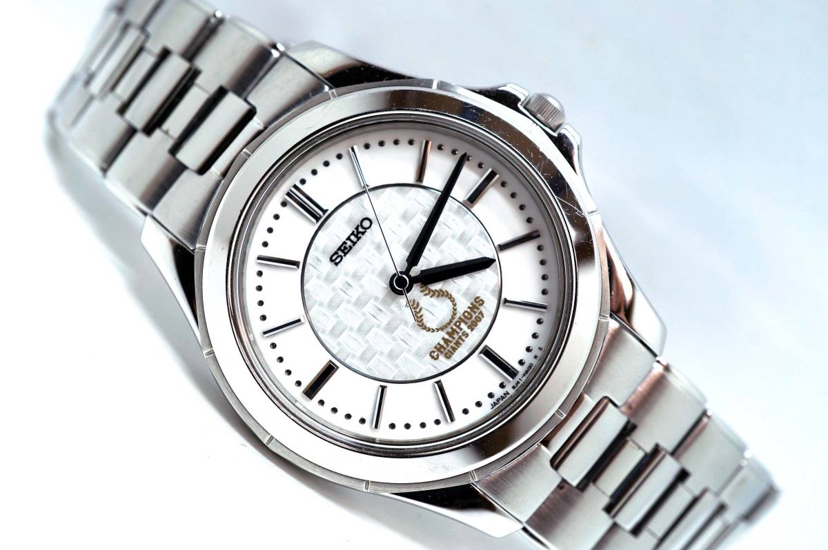 1円～SEIKO セイコー ドルチェ 2007年 ジャイアンツ優勝 記念モデル 