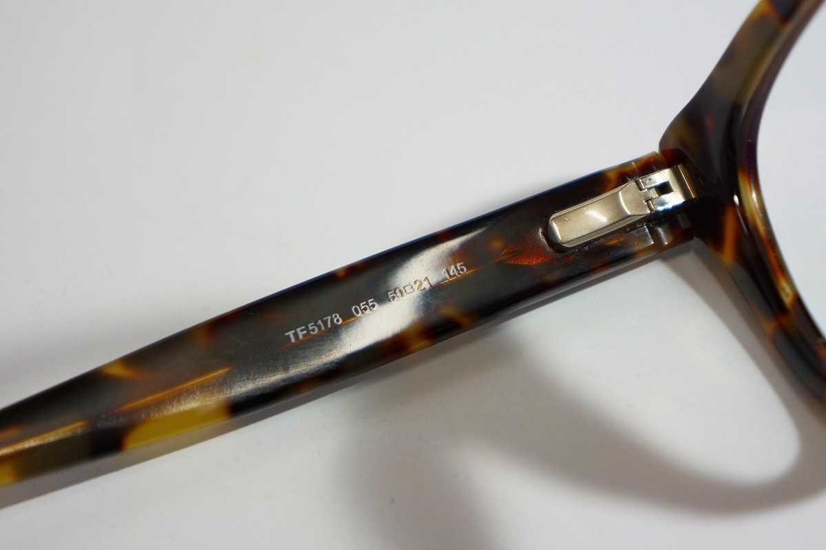 国内正規 TOMFORDトムフォード TF5178 055 眼鏡 ウェリントン 