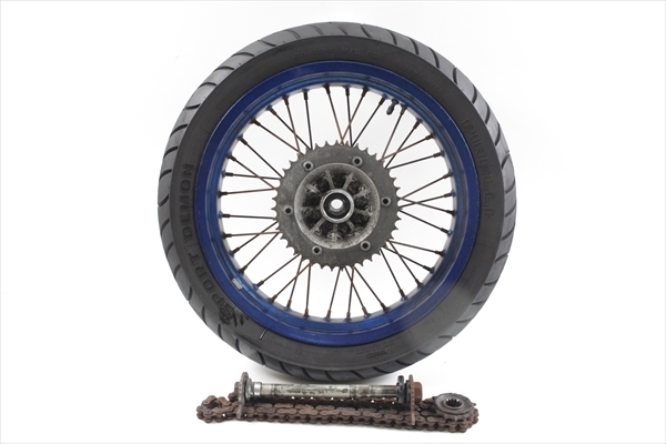 品質保証，正規保証 Dトラッカー[103リアホイール]検KLX250SB｝F