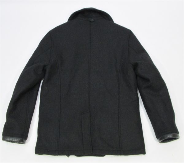 ②未使用 NEIGHBORHOOD×HARRIS TWEED WOOL P-COAT LUMBERS.P.SOLID 