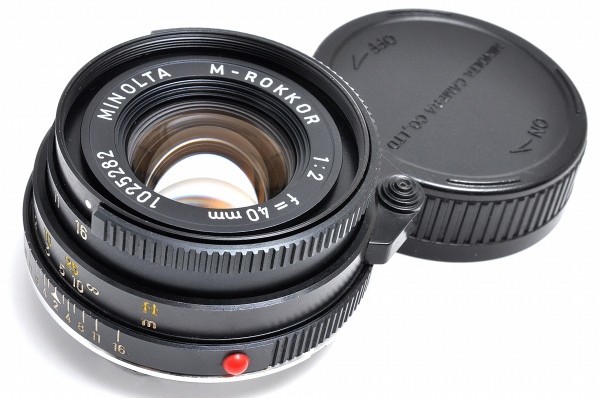 40mm M-ROKKOR F2 ミノルタ MINOLTA | Minolta - M-Rokkor 公式通販