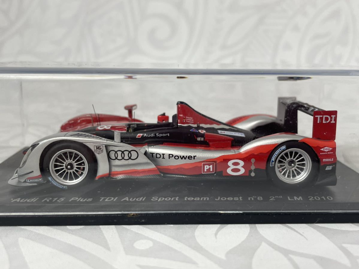 SPARK スパーク 1/43 アウディAudi R15 Plus TDI Audi Sport team