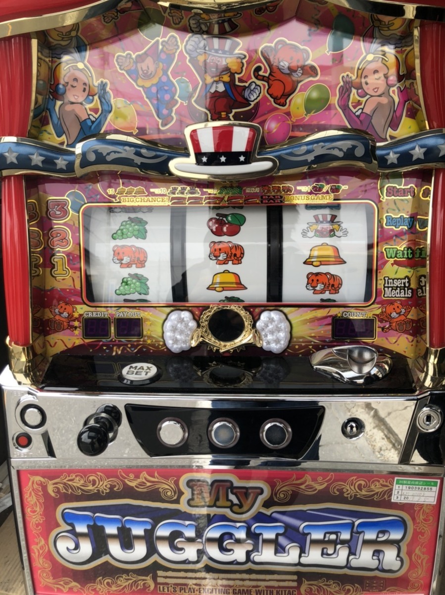 実機 税込 マイジャグラーⅣ/KE （4） ◇コイン不要機付◇オプション