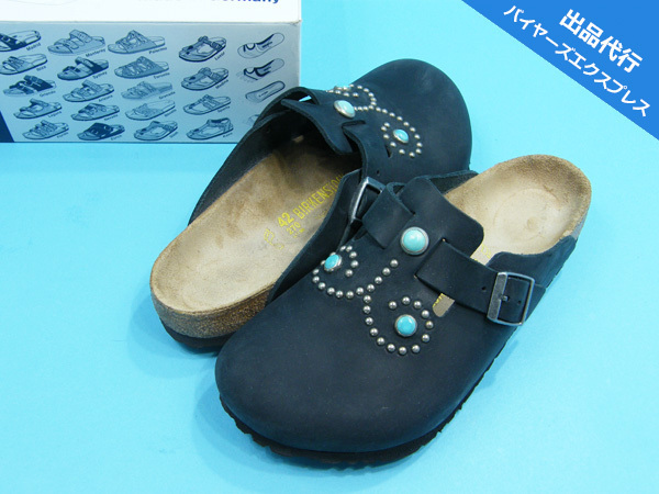 極上 美品 ビルケンシュトック × HTC ボストン size 42 #75886