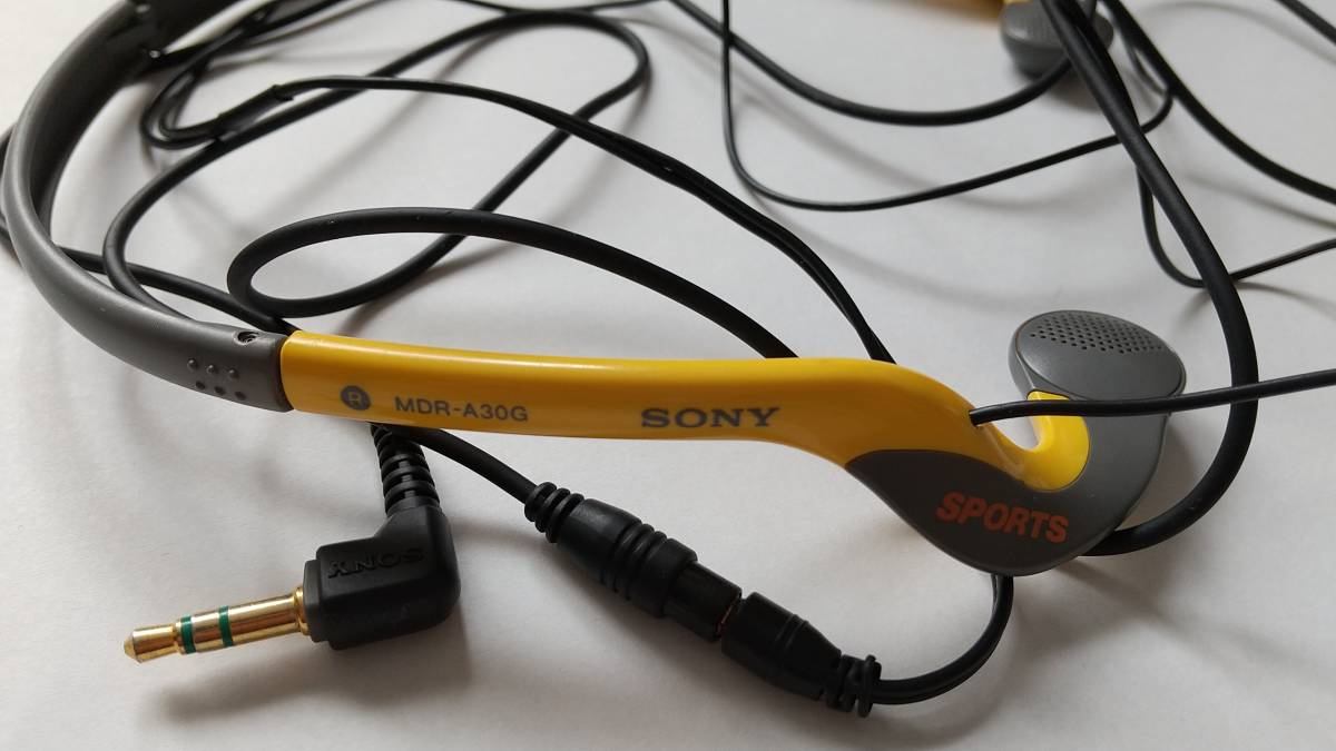 SONY MDR-A30G スポーツヘッドホン SPORTS 当時物 スポーツ - WZ Yahoo