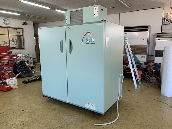 静岡製機　農産物保冷庫　GB1600A　米袋26袋！　単相100V！　動作確認済み！引取り限定！ 静岡製機 農産物保冷庫 GB1600A 米袋26袋！ 単相100V！ 動作確認済み