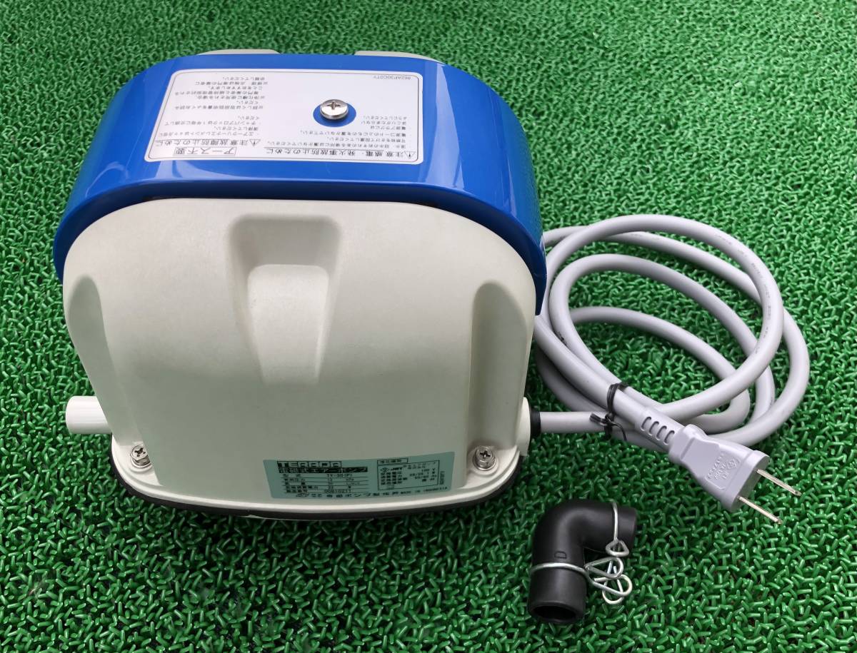 中古美品】寺田 電磁式エアポンプ 安永エアポンプ 美品】寺田 電磁式