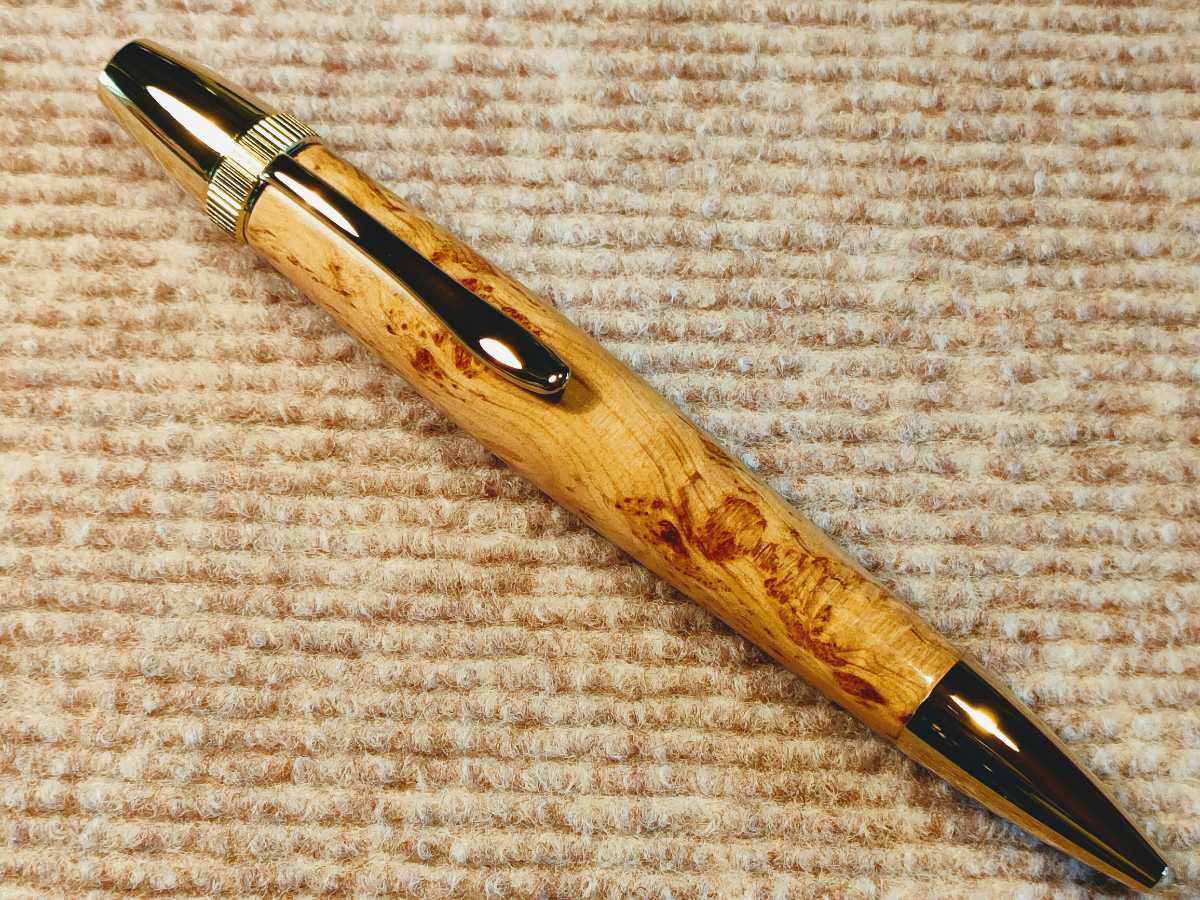【SALE，新作登場】 極上檜瘤ボールペン ドイツダヤコム ワンピースタイプ ツイスト式キット使用 手作り品(万年筆一般)｜売買されたオークション情報、yahooの商品情報をアーカイブ公開 - オークファン 万年筆一般