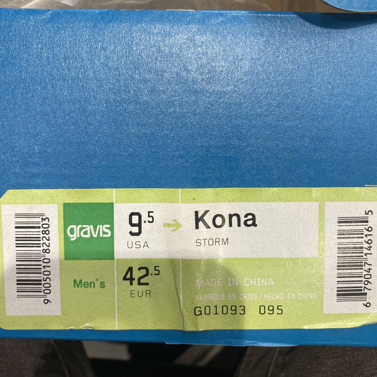新品】 US9.5 27.5cm GRAVIS KONA STORM G01093-095 グラビス コナ 