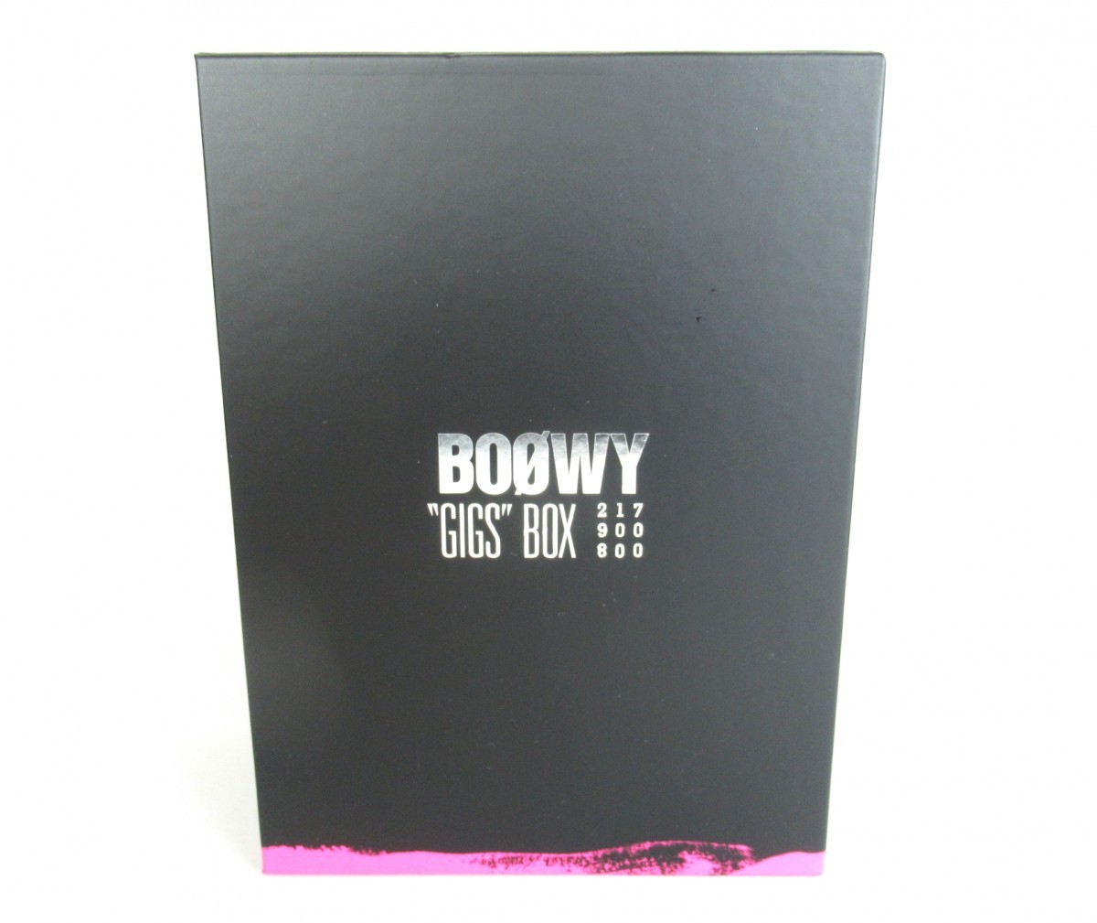 GIGS BOOWY BOX BOØWY DVD OF - BOφWY : ORIGINAL 8枚組 BOOWY”GIGS
