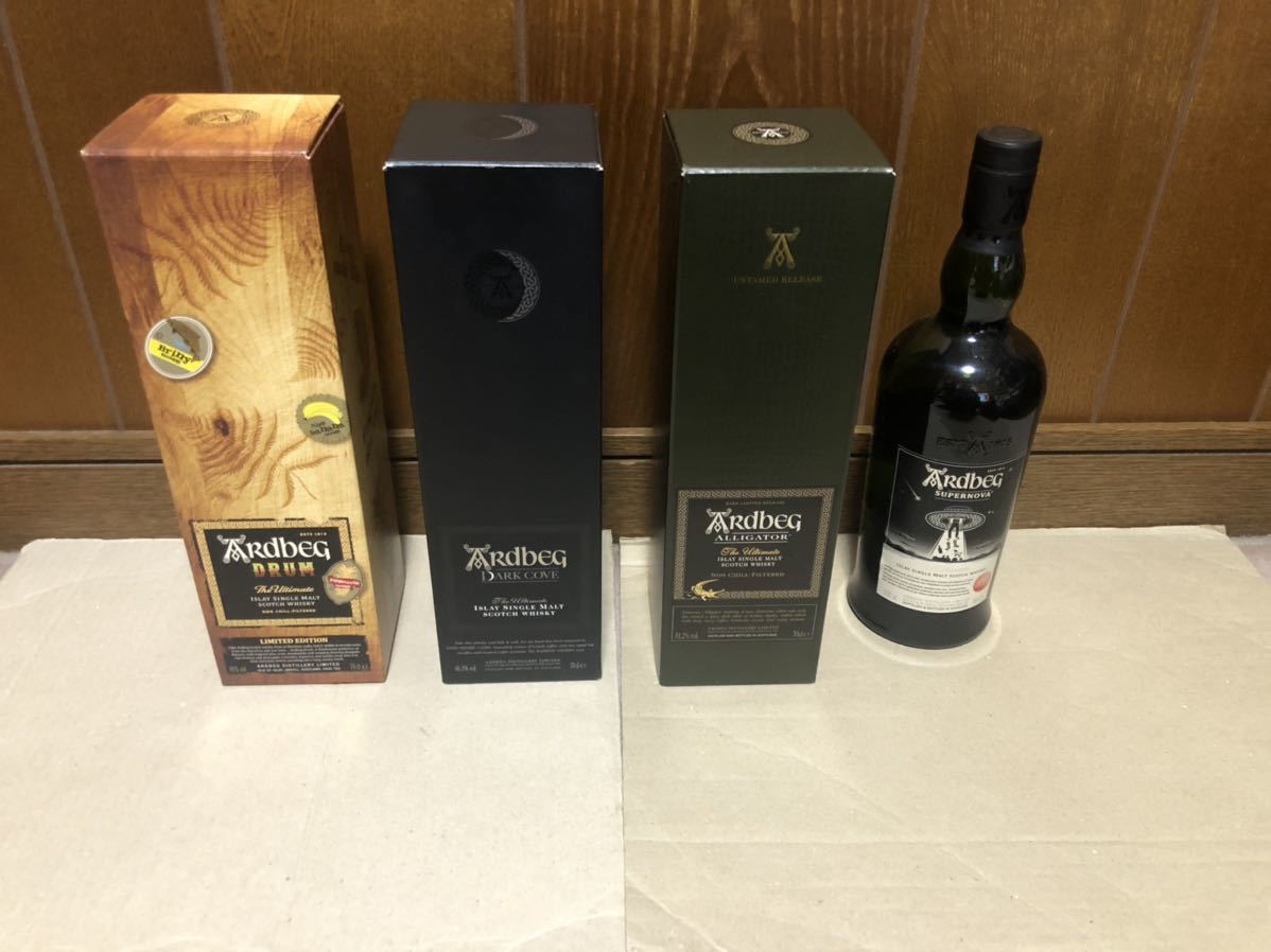 Ardbeg アードベッグ 4本セット アードベッグ 4本セット ご覧いただきありがとうございます 【公式通販】