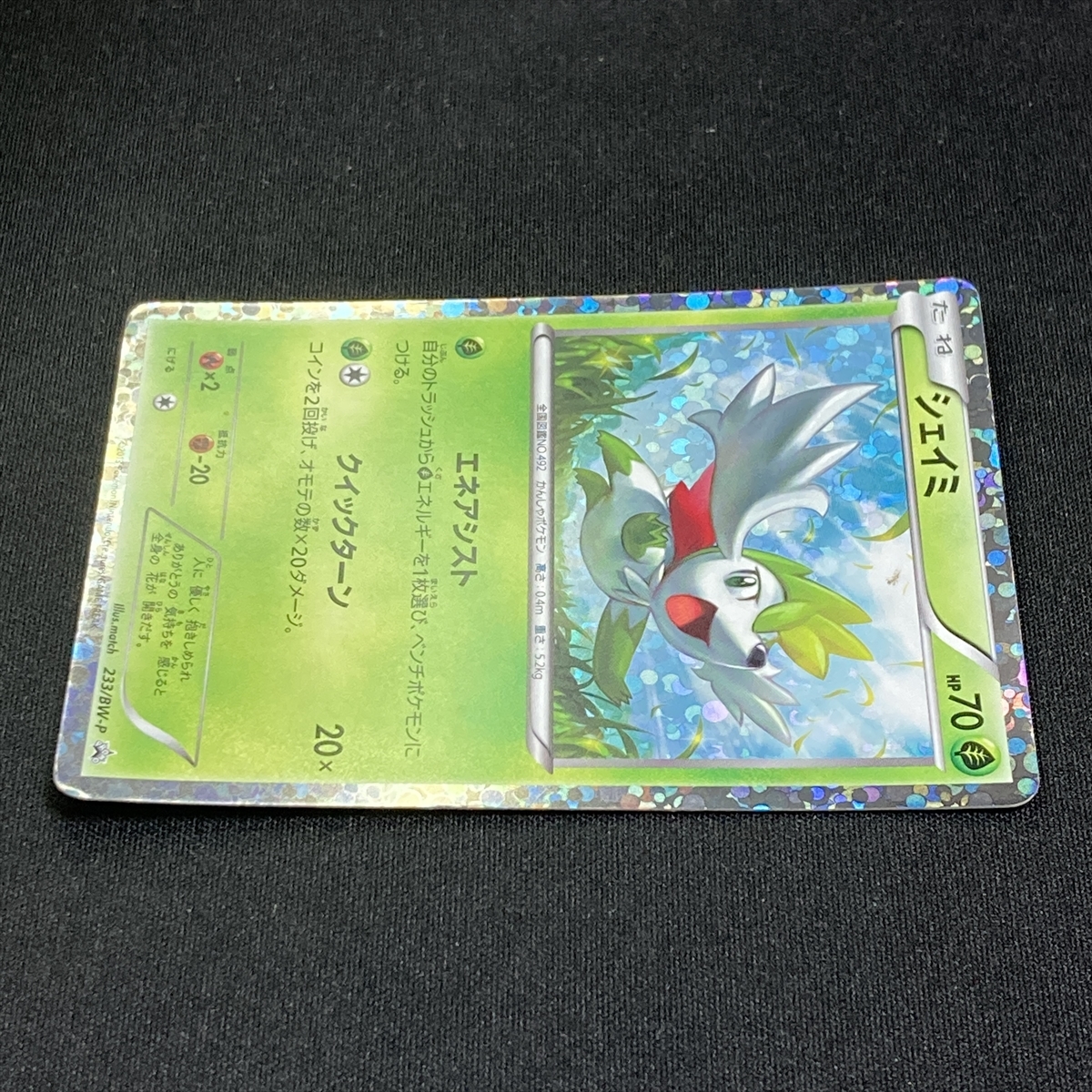 ポケモンカード ビクティニ シェイミ プロモ 234 233/bw-p　希少 ビクティニ シェイミ イオン限定 公式通販 ポケモンカード｜Yahoo