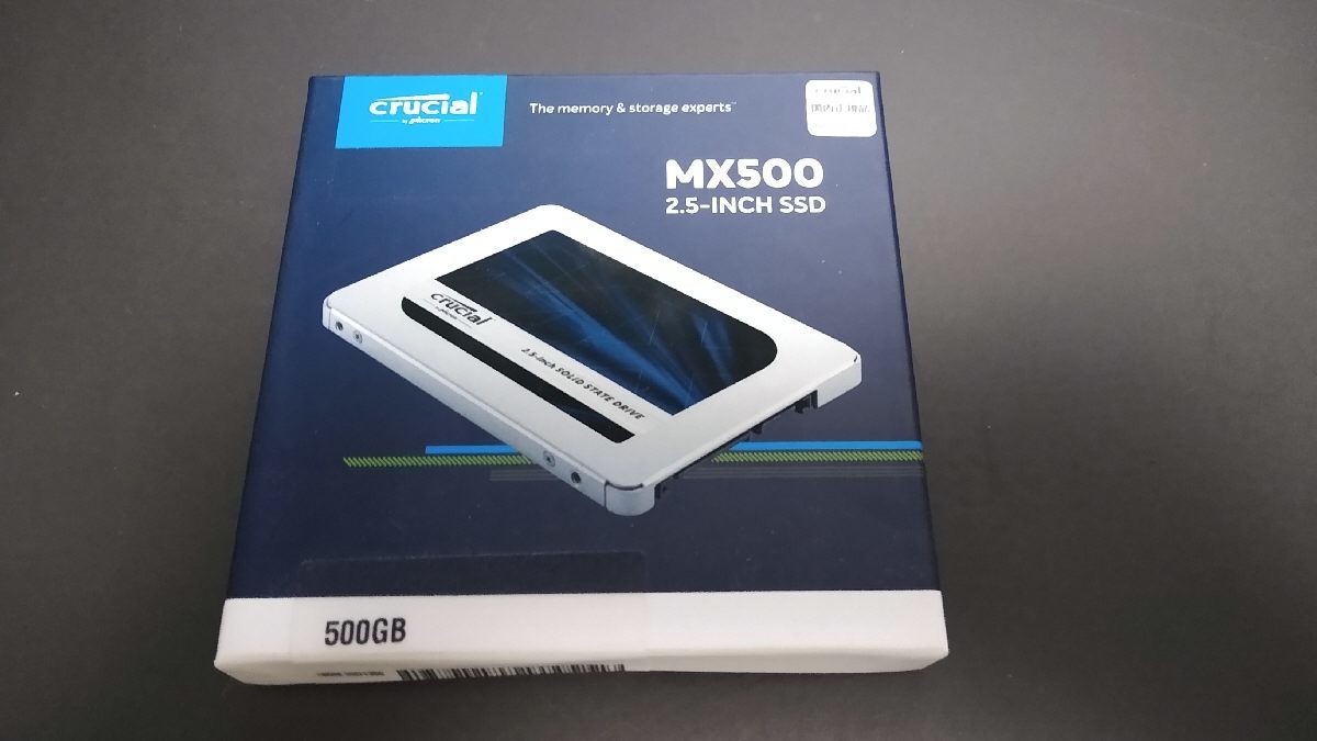 Crucial 500GB MX500 SATA Internal 3D NAND 2.5-inch SSD - 7mm (with 