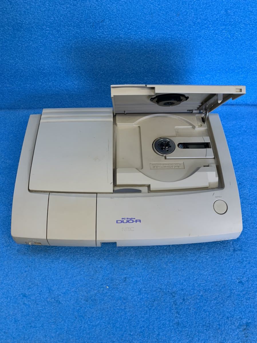 ジャンク NEC PCエンジンDUO-R PCエンジン　DUO-R 本体稼働品一式　ジャンク扱い　オマケソフト付