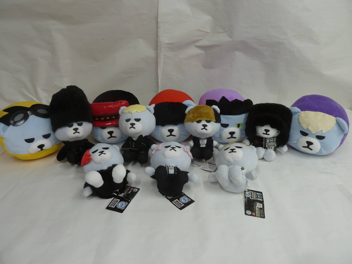 静 フリュー Big Bangぬいぐるみまとめ 12点 タレントグッズ 男性グループ ぬいぐるみ マスコット Big Bang アミューズ景品 祭s 5241 Bigbang 売買されたオークション情報 Yahooの商品情報をアーカイブ公開 オークファン Aucfan Com