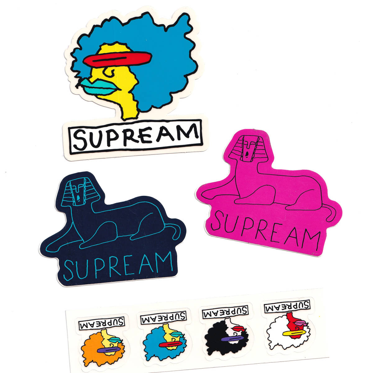 Supreme - Gonz Sticker Set 4枚セット シュプリーム - ゴンズ