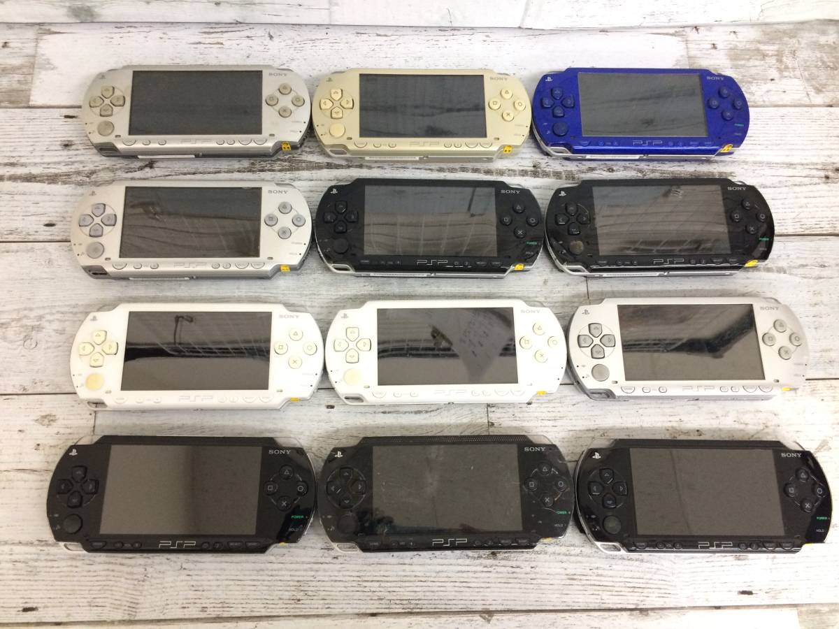 PSP 本体 計12台セット PSP-1000 動作未確認 ジャンク まとめ売り SONY 
