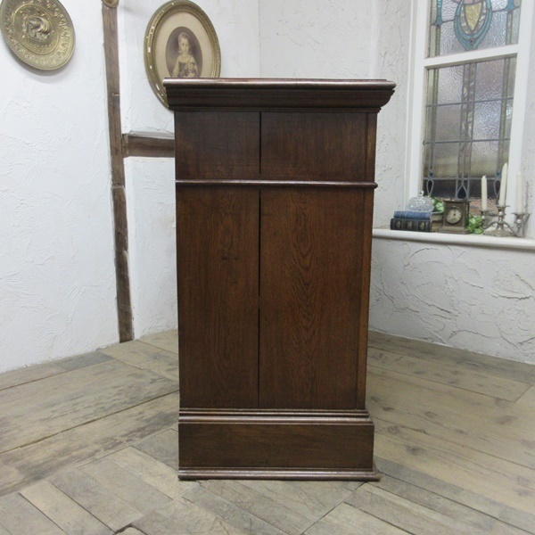 イギリス アンティーク 家具 サイドボード キャビネット 食器棚 飾り棚 収納 木製 オーク 英国 SIDEBOARD 6941b サイドボード イギリス キャビネット オーディオキャビネット 989A リビング