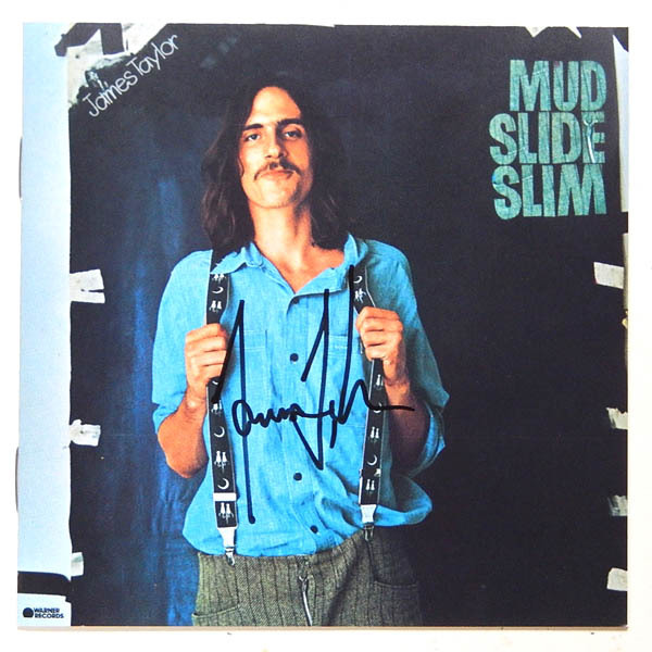 JAMES TAYLOR レコード サイン入り ☆【 ジェイムス・テイラー ／ James Taylor 】直筆サイン入りCD